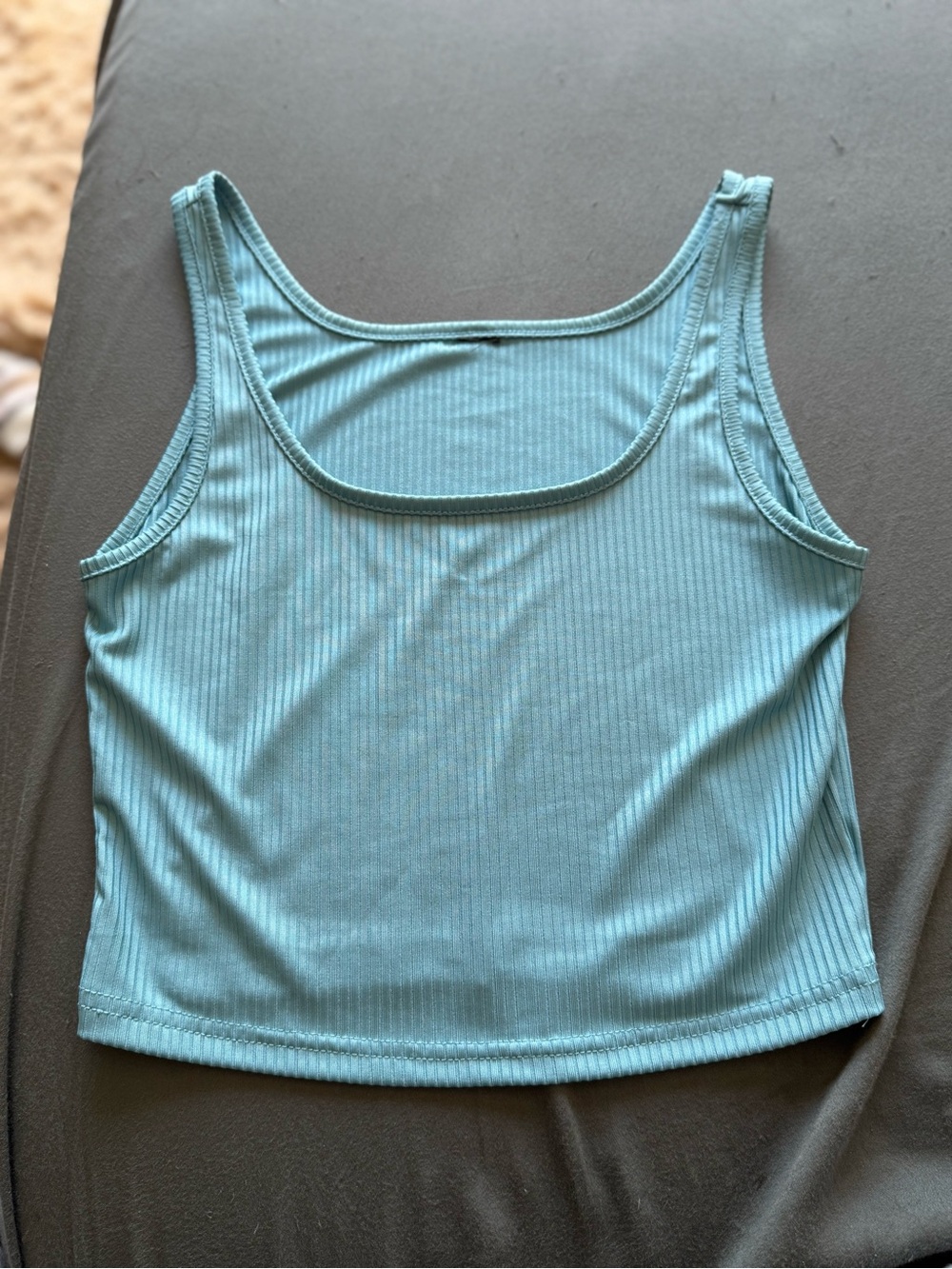 Women’s Ribbed Tank Crop Tops